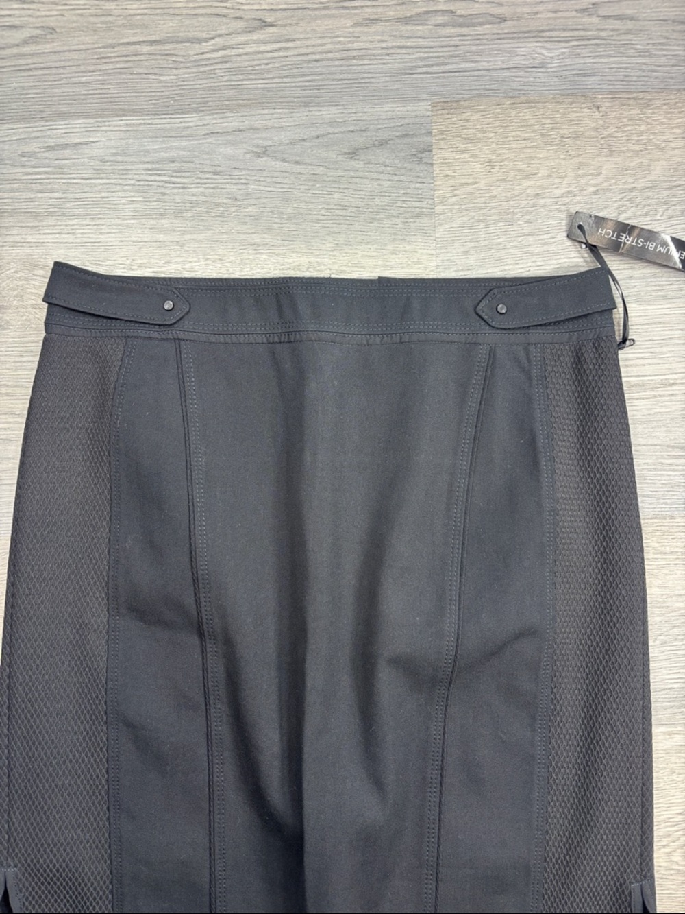 WHBM White House Black Market Black Lined Skirt - 8 NWT - Picture 2 of 8